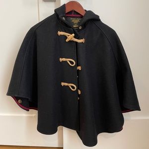 Gerald & Stewart by Fidelity | Hooded Wool Toggle Cape